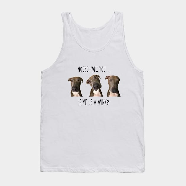 Moose Winks Tank Top by DiJitalDezigns